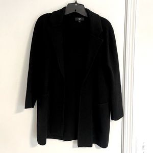 J. Crew Sophie open-front sweater-blazer - black size small - great condition